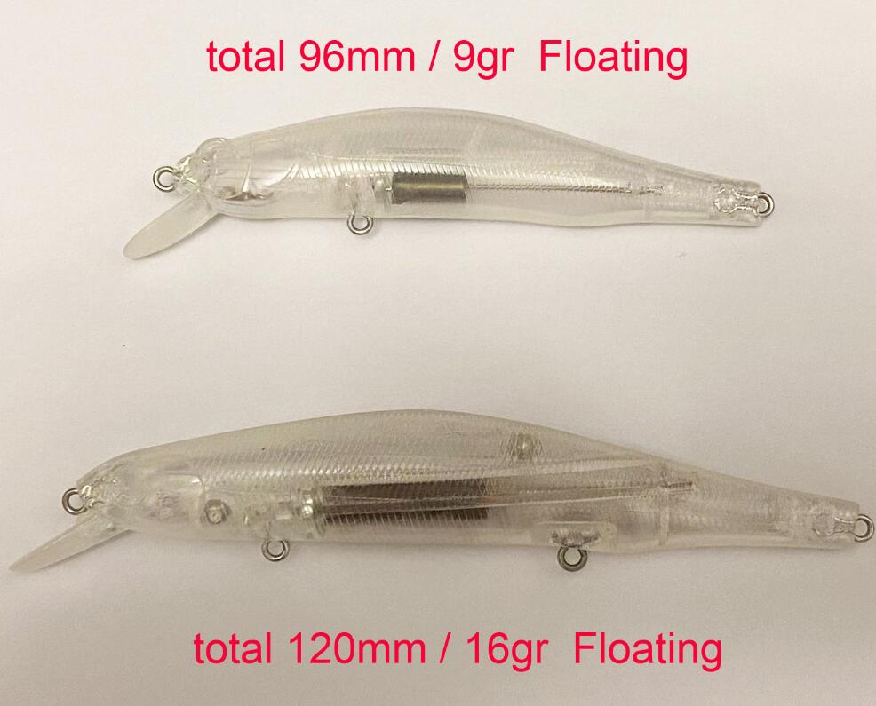 Manufacturers 55mm 12g Plastic Hard Fishing Lure - China Blank